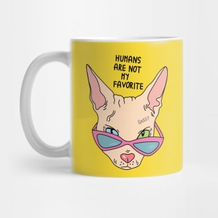 Humans are not my favorite Mug